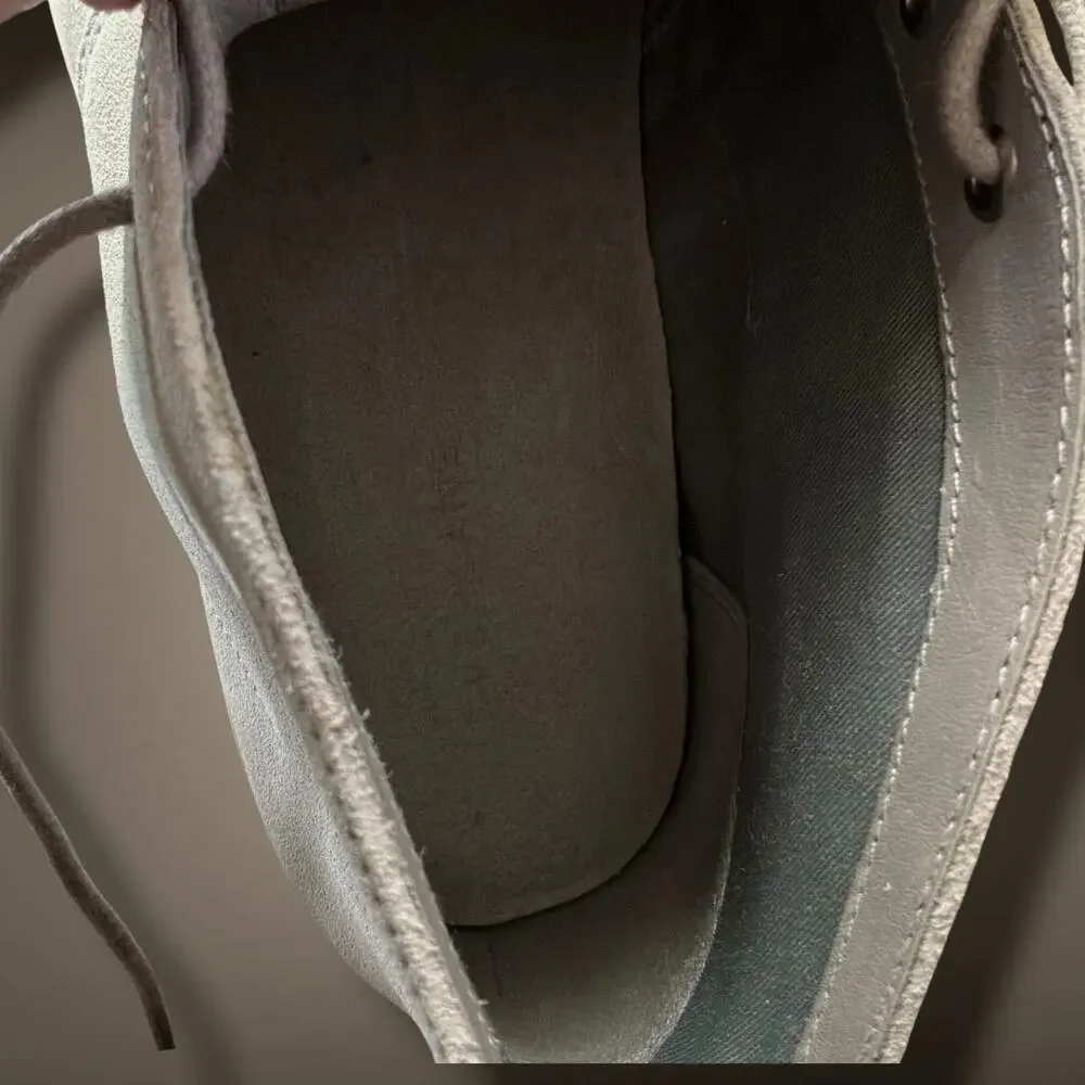 Men's Size 9 EVERLANE Cool Gray Suede Desert Boot 0721 Excellent Condition